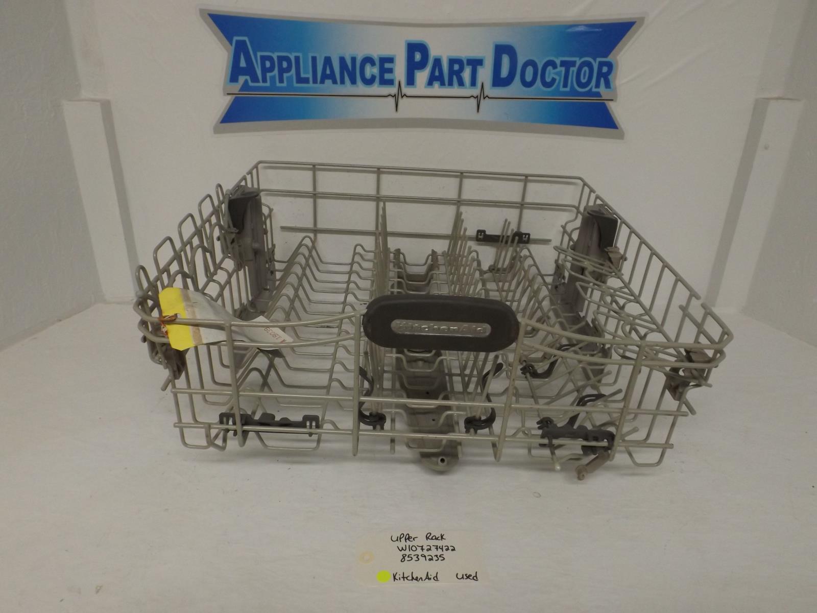 KitchenAid Dishwasher W10727422 8539235 Upper Rack Used KitchenAid Dishwasher W10727422 8539235 Upper Rack Used
